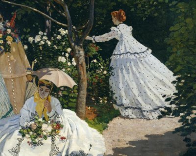 Women in the Garden by Claude Monet